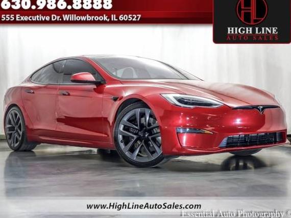 TESLA MODEL S 2021 5YJSA1E59MF435882 image